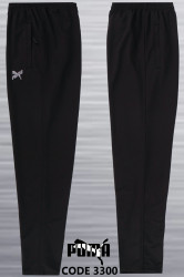 Спортивные штаны мужские БАТАЛ (черный) оптом 08657493 LK3300-20