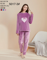 Ночные пижамы женские БАТАЛ оптом XUE LI XIANG 30216548 5017-3-13