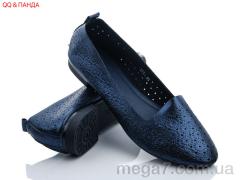 Балетки, QQ shoes оптом XF60 blue