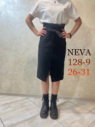 Юбки джинсовые женские NEVA оптом 50326714 128-9-27