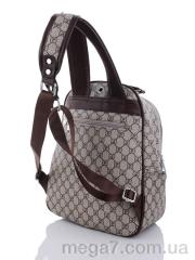 Рюкзак, Republic оптом Ashaf - Republic 8811-2 brown