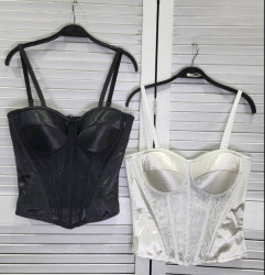 Корсеты женские (черный) оптом 09467285 8010-49