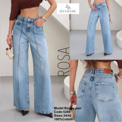 Джинсы женские ZEO BASIC оптом 86072431 5288-195
