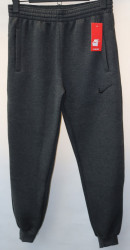 Спортивные штаны мужские на флисе (gray) оптом 38694751 03-56