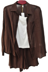 Костюмы женские (3-ка) оптом 36492781 863-244