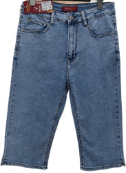 Бриджи джинсовые женские БАТАЛ оптом 53064289 2059-150