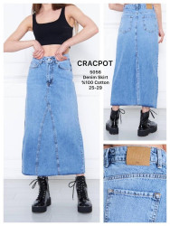Юбки джинсовые женские CRACPOT оптом 80165974 5056-49