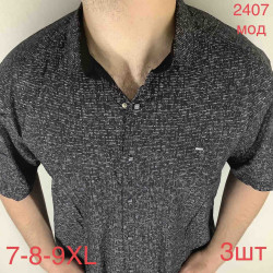 Рубашки мужские БАТАЛ оптом 70312865 2407-116