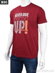 Футболка, BIG оптом 3707-081-2 bordo