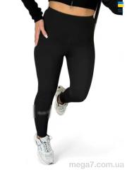 Лосины, Sport style оптом 200-1 чорний M