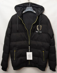 Куртки двусторонние зимние мужские KZXN (black) оптом 40319872 KZ062-18