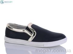 Слипоны, CROSSOPT оптом D393 black