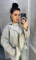 Куртки кожзам женские оптом 73286045 7129-98