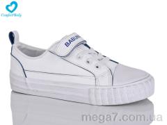 Кеды, Comfort-baby оптом 350-3 білий