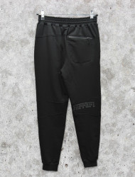 Спортивні штани чоловічі (чорний) оптом  