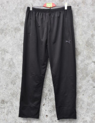 Спортивные штаны мужские БАТАЛ (черный) оптом 90428561 11-126