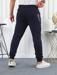 Спортивні штани чоловічі (темно-синій) оптом 2BRO  