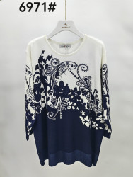 Свитера женские БАТАЛ оптом 56109438 6971