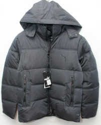 Куртки зимние мужские (серый) оптом 84527031 Y-34-11
