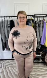 Костюмы женские БАТАЛ оптом 34918670 35-3