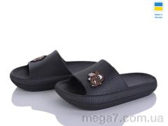 Шлепки, Inblue оптом 022 чорний