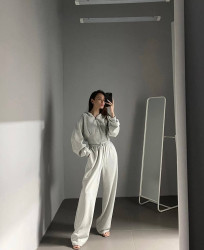 Спортивные костюмы женские на флисе оптом 63207915 7205-33