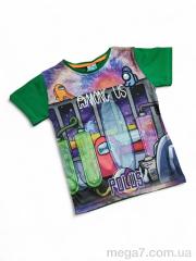 Футболка, Kids-modnik оптом 8228 зелений