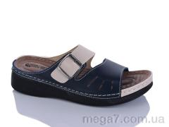 Шлепки, Sali-2 оптом 209-12 синій к.