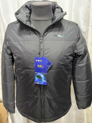 Куртки демисезонные мужские RLX (черный) оптом 91456372 106-17