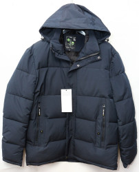 Куртки зимние мужские БАТАЛ (темно синий) оптом 05231648 Y3-3