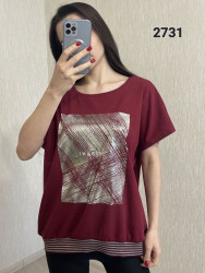 Футболки женские ПОЛУБАТАЛ оптом 95068237 2731-158