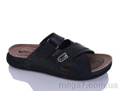 Шлепки, Oscar оптом 01-15 чорний к.