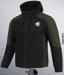 Куртки зимние мужские (черный/хаки) оптом 78192560 9917-19