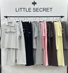 Спортивные костюмы женские (меланж) оптом 64735092 500466-17