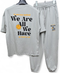 Спортивні костюми жіночі (сірий) оптом