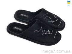 Тапки, Rai shoes оптом TD7102 A чорний