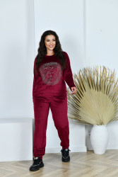 Спортивные костюмы женские БАТАЛ оптом Турция 12398064 299-18