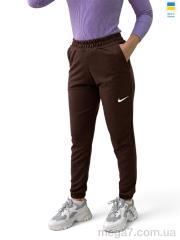 Спортивные брюки, Sport style оптом 100231 шоколад nk