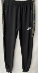 Спортивные штаны мужские (black) оптом 48029763 18-64