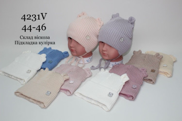 Шапки детские оптом 28596104 4231