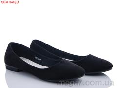 Балетки, QQ shoes оптом XF50A black