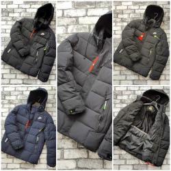 Куртки зимние мужские (хаки) оптом Китай 72901456 06-33