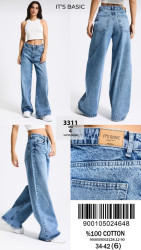 Джинсы женские ITS BASIC оптом 71895360 3311-148