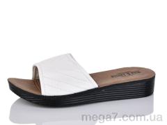 Шлепки, DeMur оптом 3001-2 white