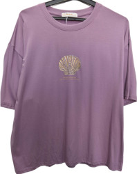 Футболки женские БАТАЛ оптом 75943821 512-181