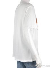 Футболка, Мир оптом 4049-02-2 white