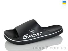 Шлепки, M&L  Alex13 оптом B403 чорний