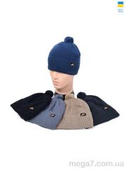 Шапка, Angelica оптом ANGELICA MW024-9 на флісі mix