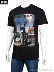 Футболка, BIG оптом 3707-116-1 black