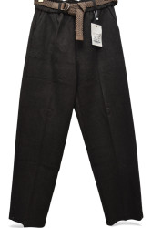 Брюки женские на флисе YIMEITE БАТАЛ оптом 62184593 2018-4-171